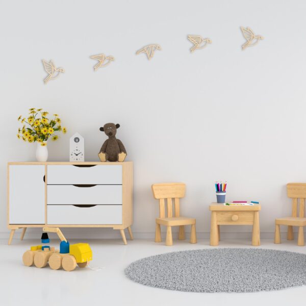 wanddecoratie vogels - Wall of Deco
