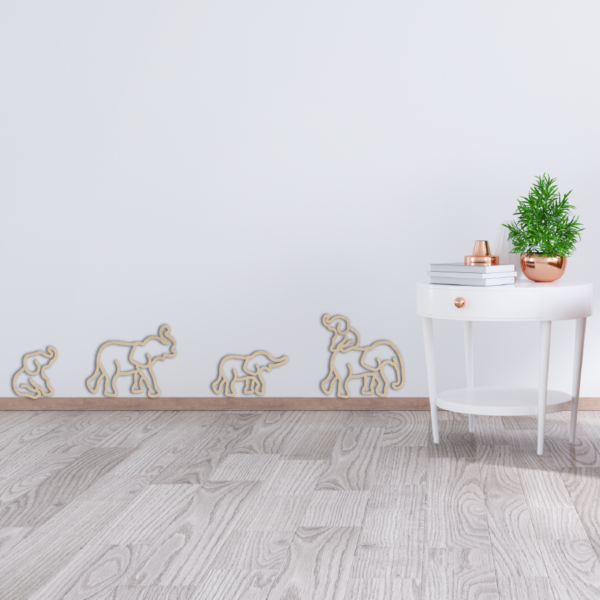 Olifant als wanddecoratie