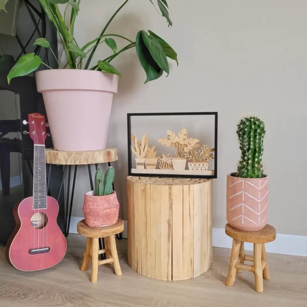 Planten in woonkamer - Wall of Deco